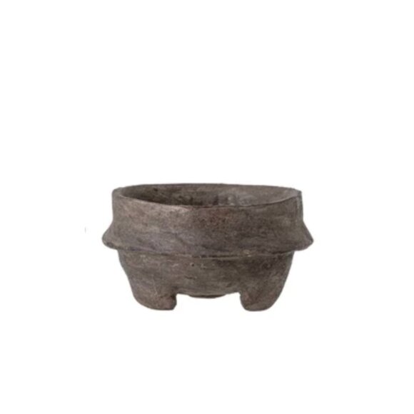 Decorative Paper Maché Footed Bowls - Picture 7 of 7